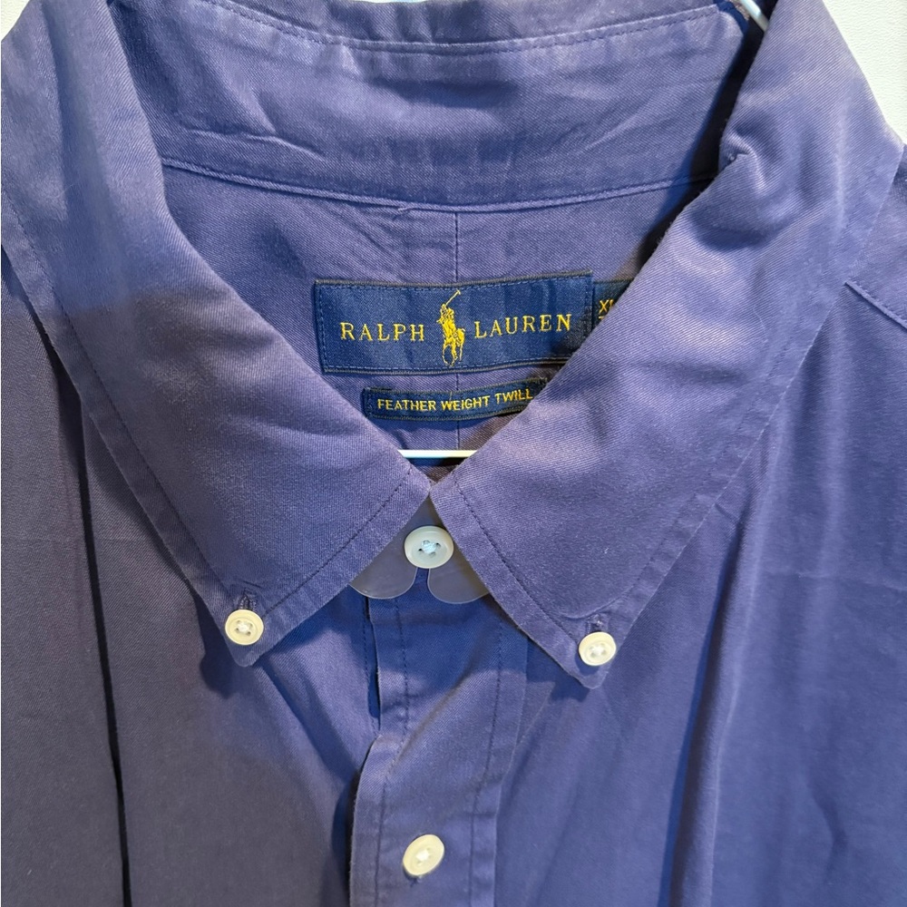 Ralph Lauren Men's Casual Purple Shirt